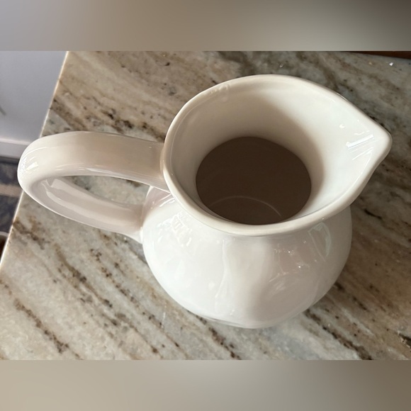Rae Dunn White Ceramic 'Drink' Pitcher - Picture 4 of 6
